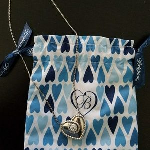 Brighton Pearl Reversible Heart Necklace